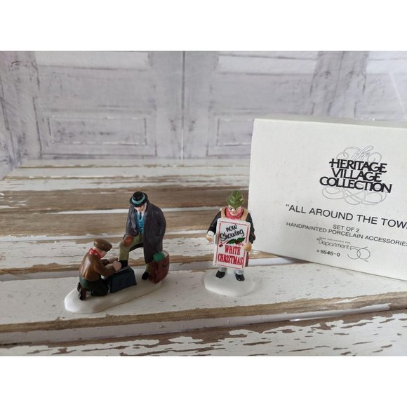 Dept 56 55450 all around the town heritage village